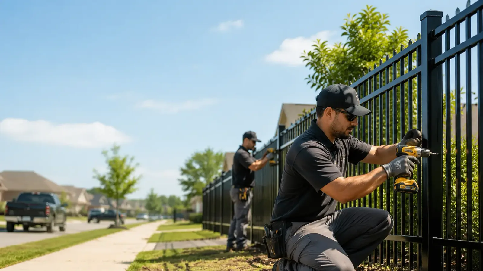 Metal Fence Installation in Hensley, AR